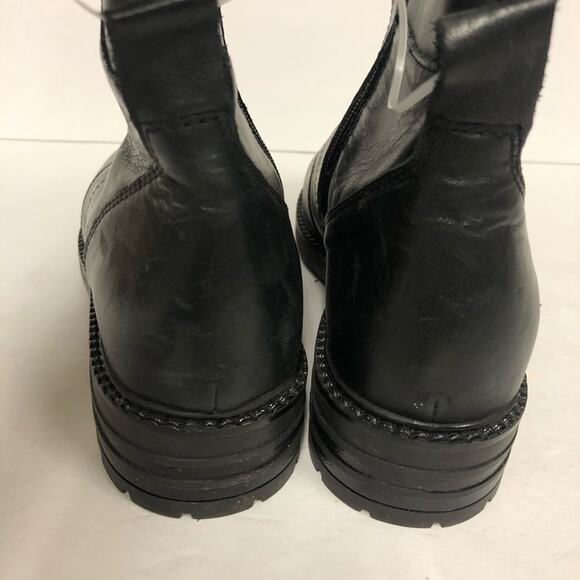 Chelsea Crew black zipper combat ankle boots - Picture 9 of 10